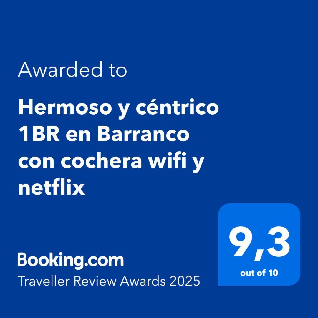 Hermoso Y Centrico 1Br En Barranco Con Cochera Wifi Y Netflix Lima Buitenkant foto